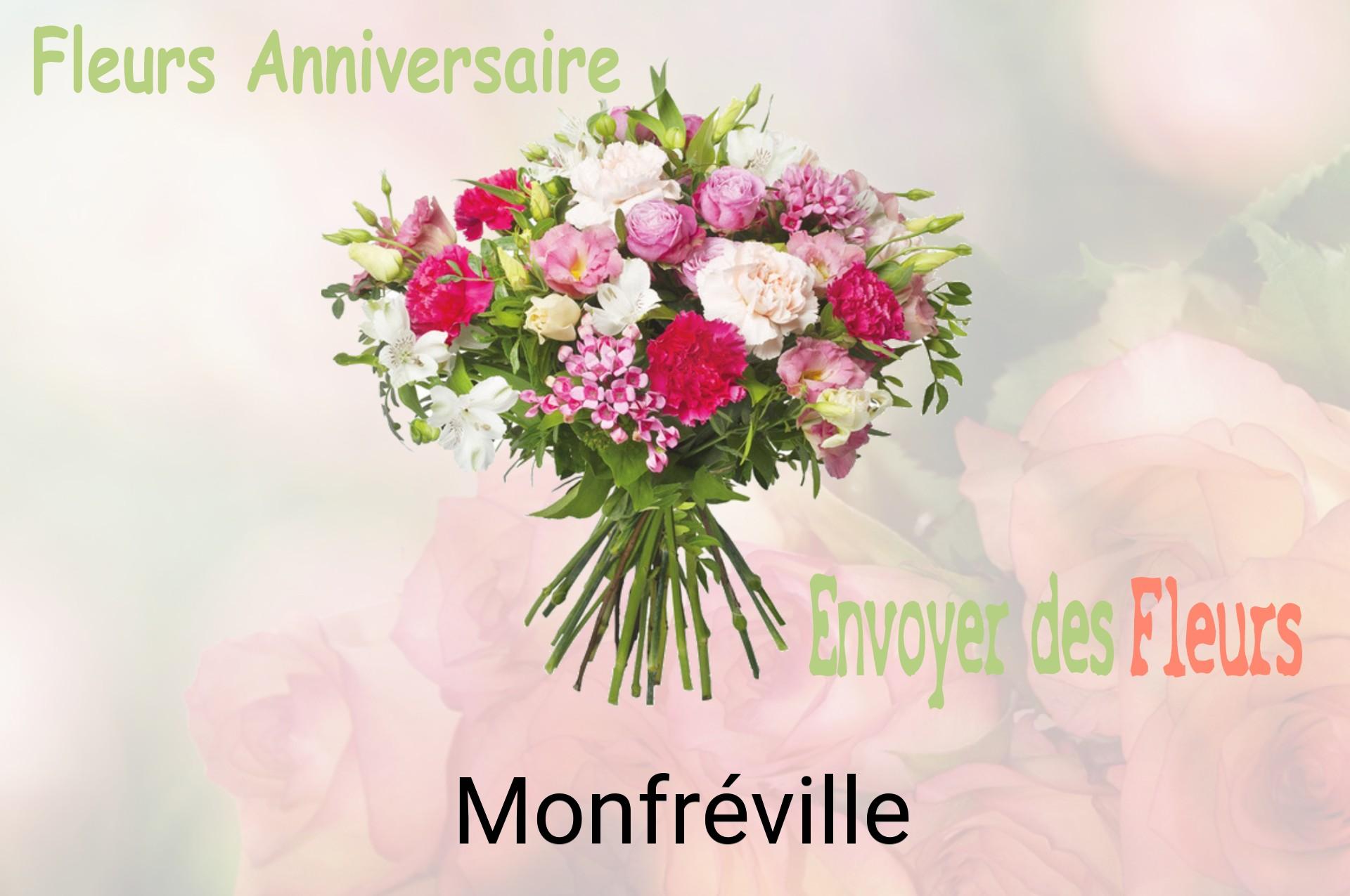 Bouquet de fleurs d’anniversaire livré à Monfréville