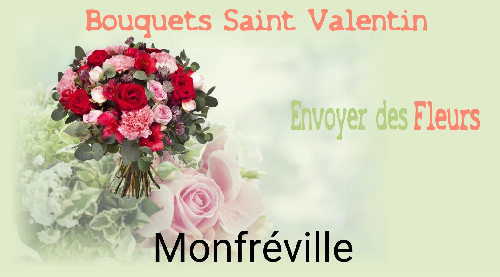 Roses de Saint-Valentin livrées à Monfréville